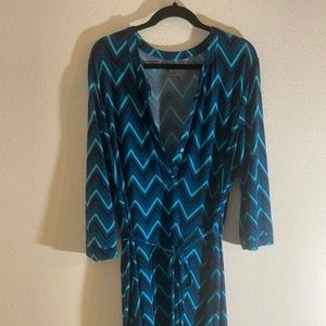 Chevron Striped Dress